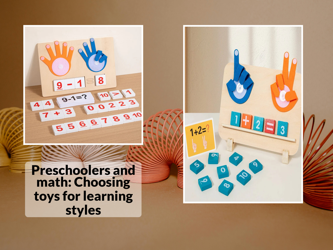 Preschoolers and math: Choosing toys for learning styles