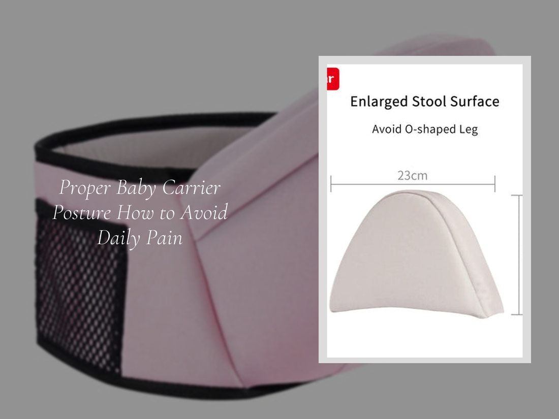 Proper Baby Carrier Posture How to Avoid Daily Pain