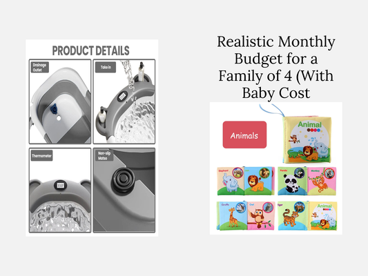 Realistic Monthly Budget for a Family of 4 (With Baby Cost Breakdown)