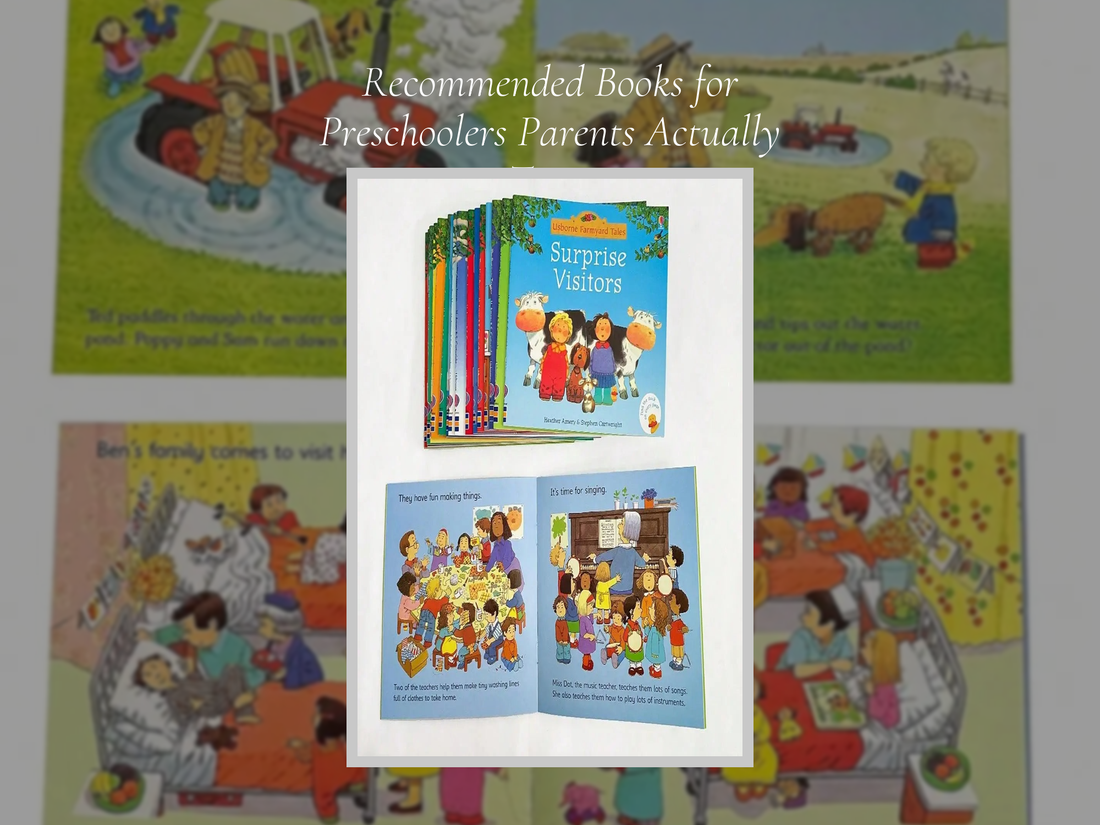 Recommended Books for Preschoolers Parents Actually Trust