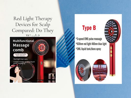 Red Light Therapy Devices for Scalp Compared: Do They Work?