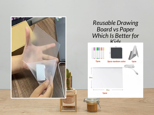 Reusable Drawing Board vs Paper Which Is Better for Kids