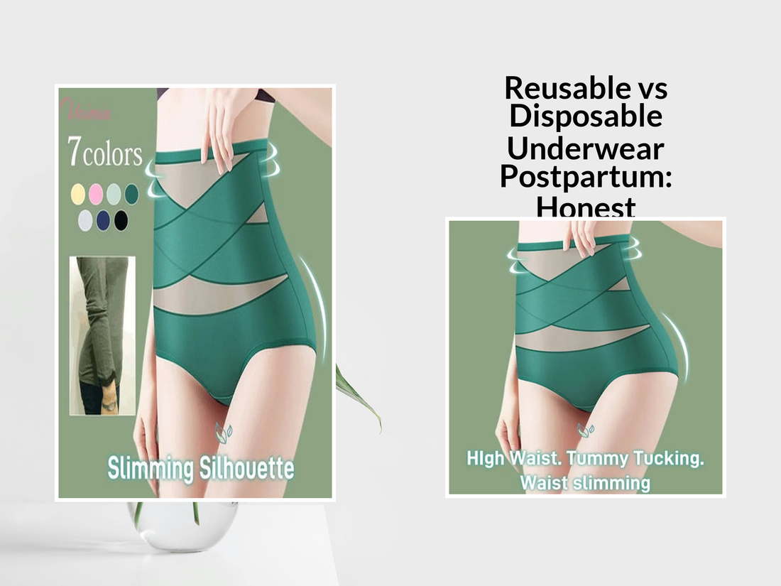 Reusable vs Disposable Underwear Postpartum: Honest Comparison