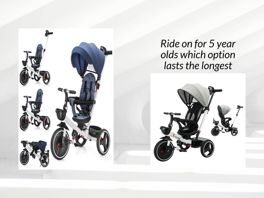 Ride on for 5 year olds which option lasts the longest