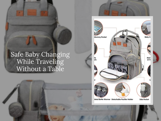 Safe Baby Changing While Traveling Without a Table