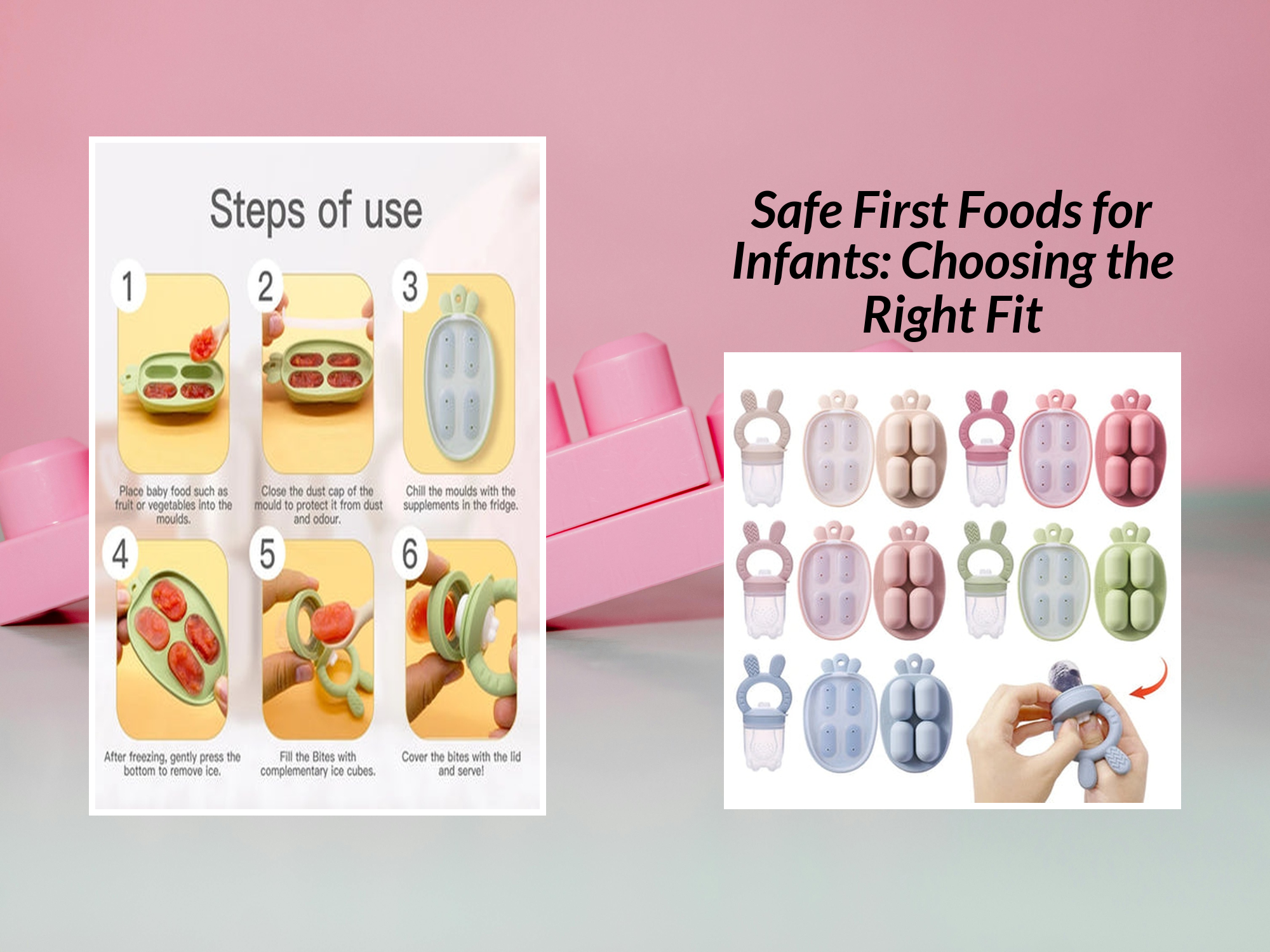 Safe First Foods for Infants: Choosing the Right Fit – KentDO™ Mom & Baby