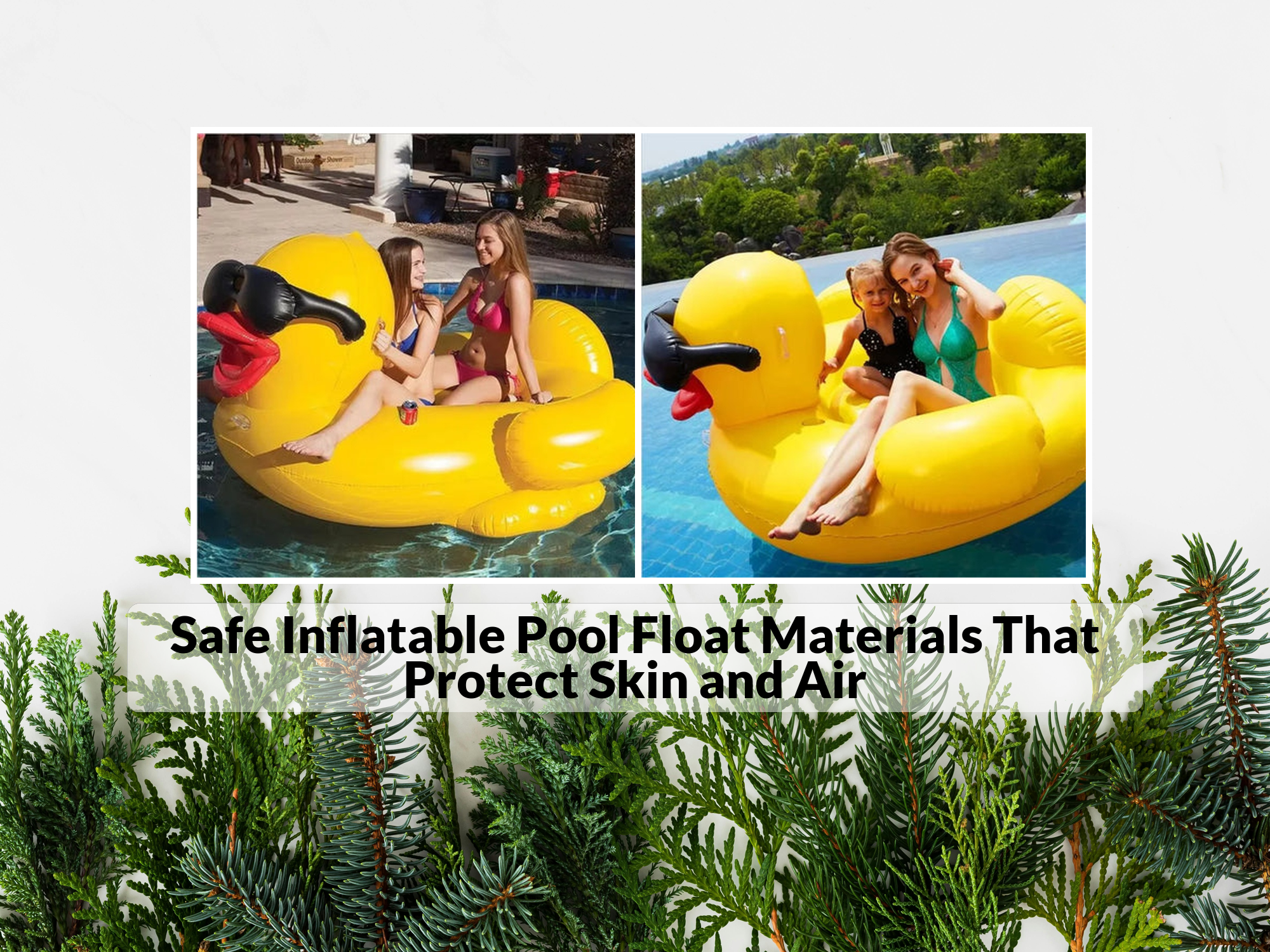 Safe Inflatable Pool Float Materials Durable Pool Floats? – KentDO™ Mom ...