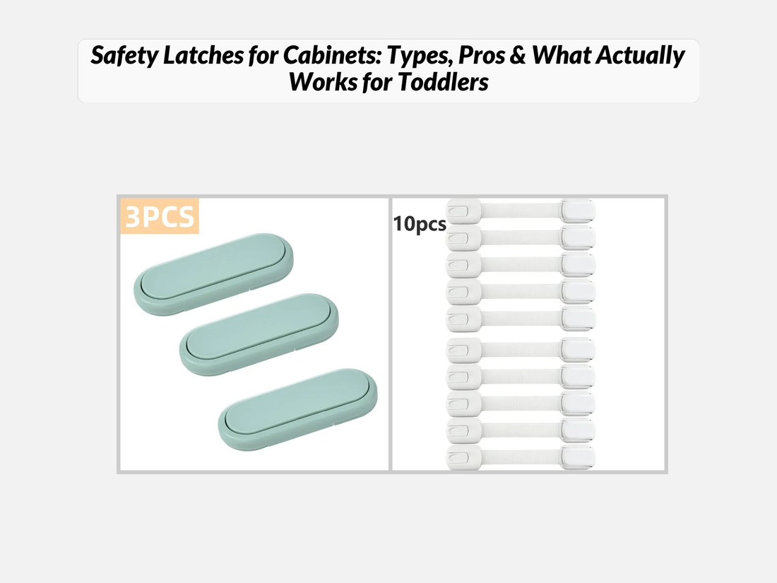 Safety Latches for Cabinets: Types, Pros & What Actually Works for Toddlers