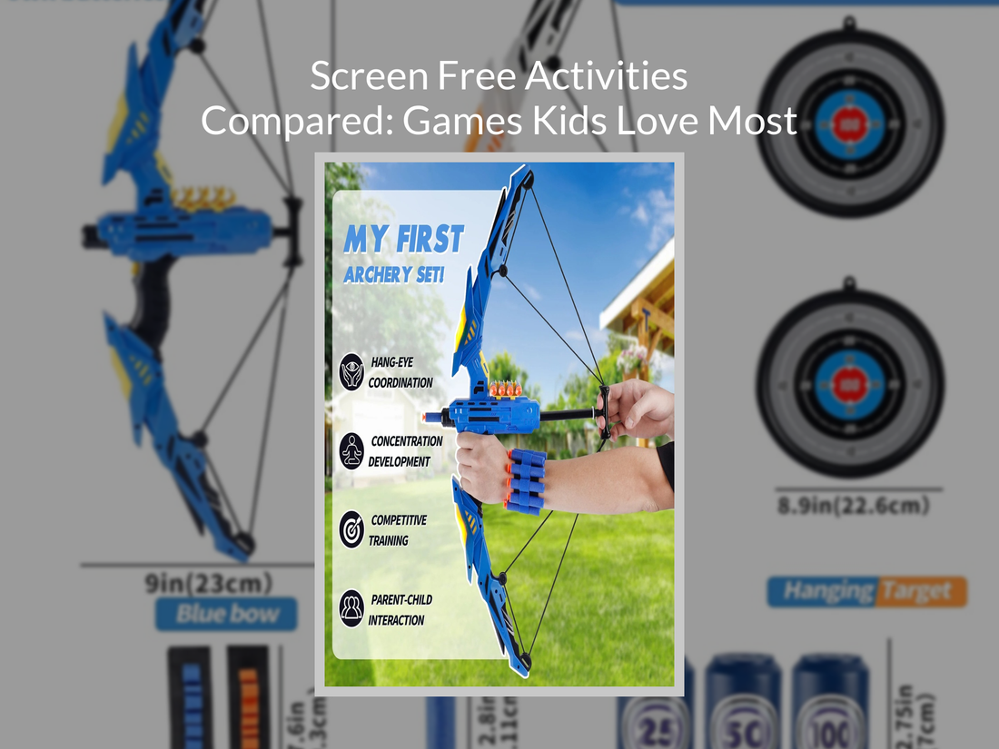 Screen Free Activities Compared: Games Kids Love Most