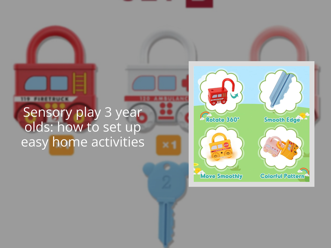 Sensory play 3 year olds: how to set up easy home activities