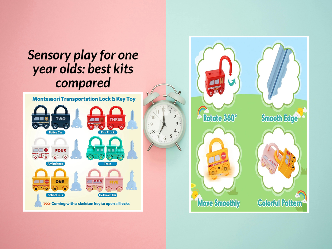 Sensory play for one year olds: best kits compared