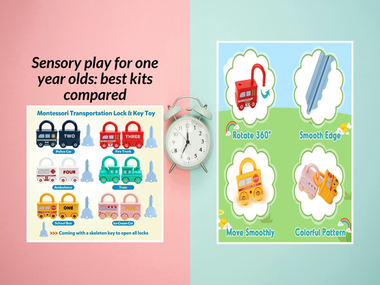 Sensory play for one year olds: best kits compared