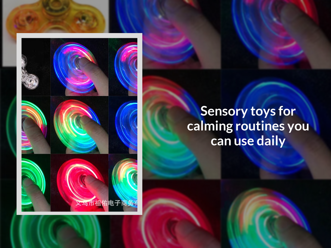 Sensory toys for calming routines you can use daily