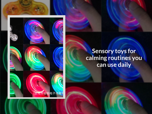 Sensory toys for calming routines you can use daily