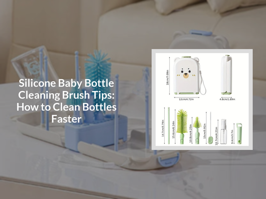 Silicone Baby Bottle Cleaning Brush Tips: How to Clean Bottles Faster