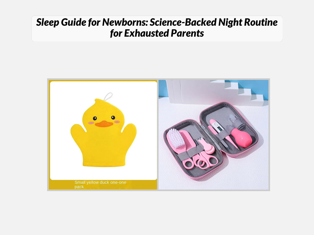 Sleep Guide for Newborns: Science-Backed Night Routine for Exhausted Parents