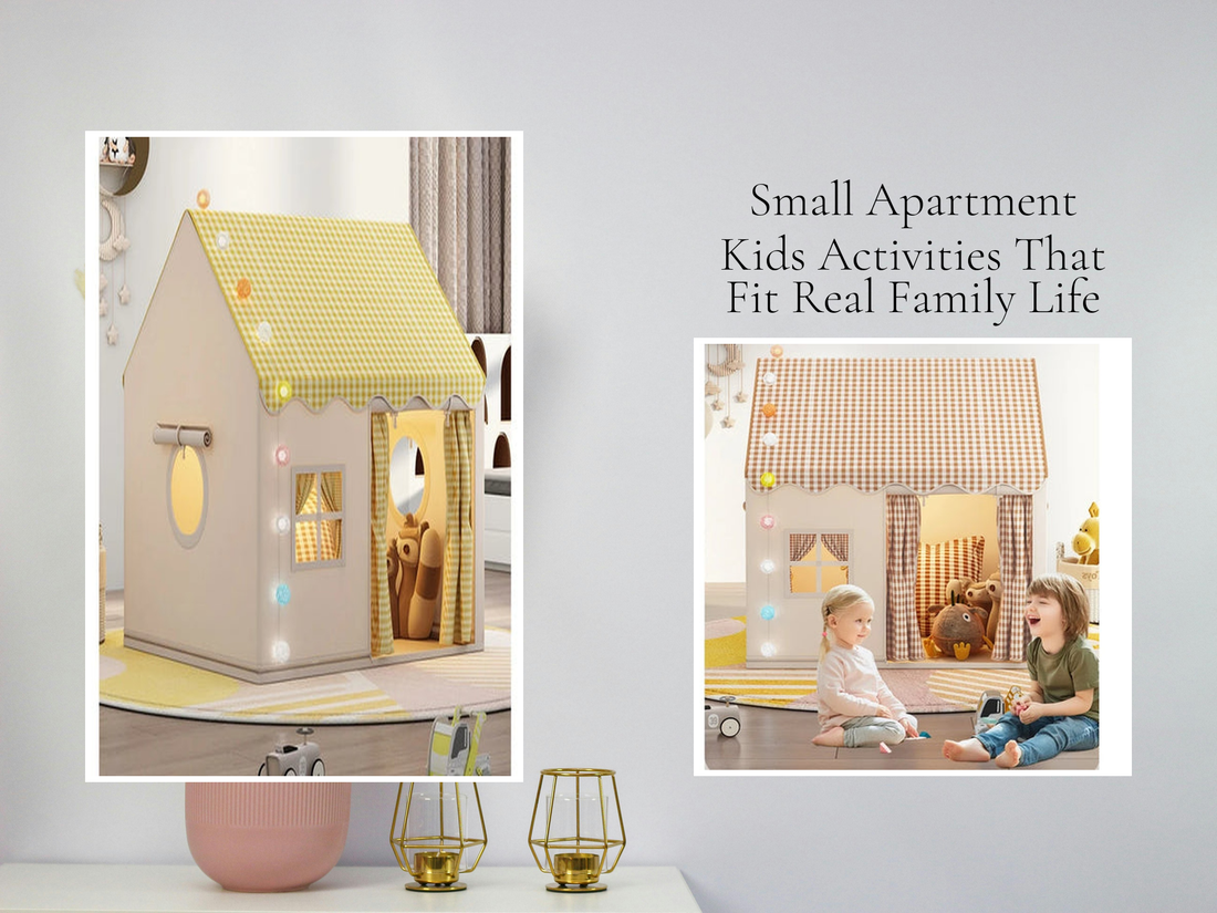 Small Apartment Kids Activities That Fit Real Family Life