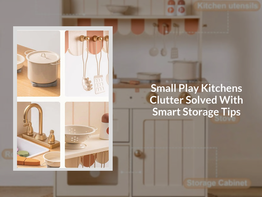 Small Play Kitchens Clutter Solved With Smart Storage Tips