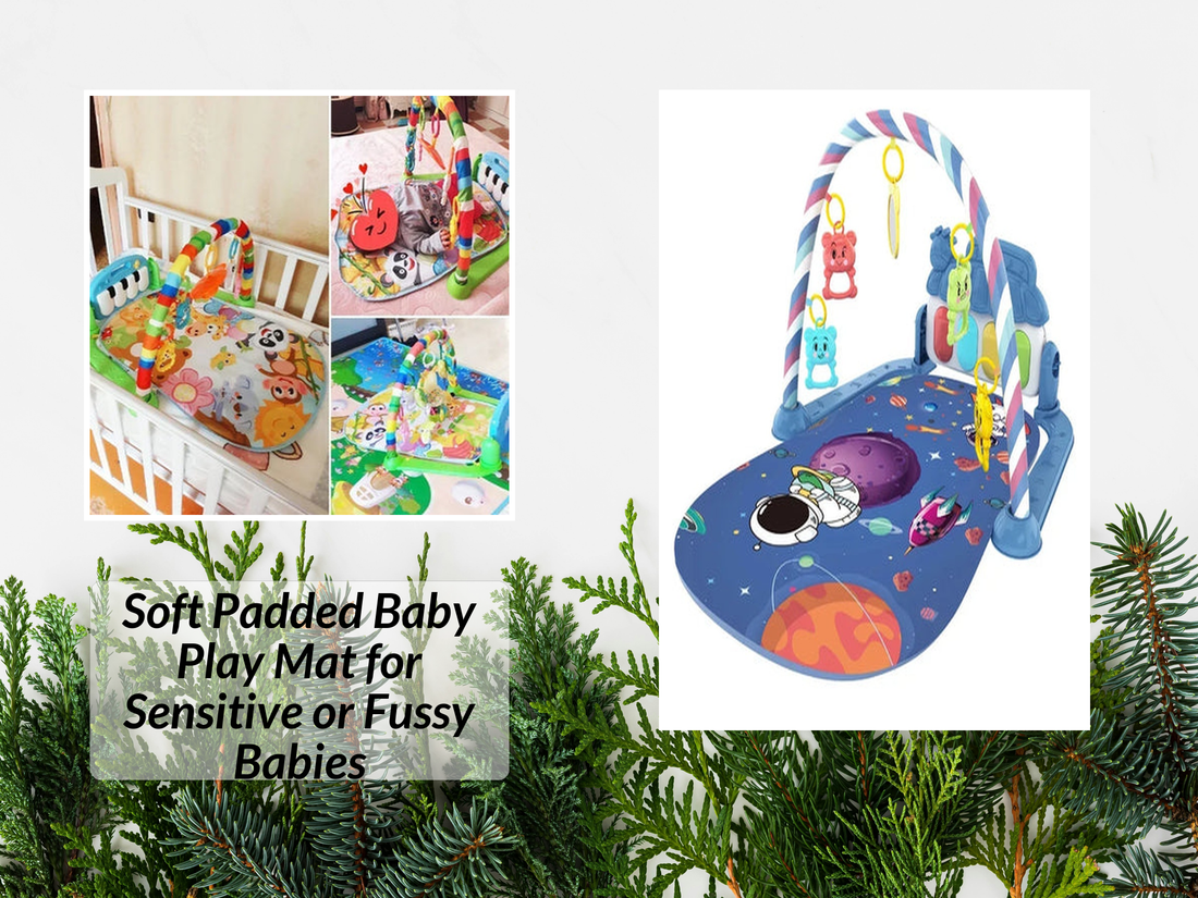 Soft Padded Baby Play Mat for Sensitive or Fussy Babies