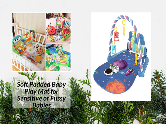 Soft Padded Baby Play Mat for Sensitive or Fussy Babies