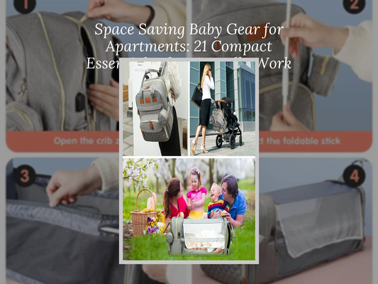 Space Saving Baby Gear for Apartments: 21 Compact Essentials That Actually Work
