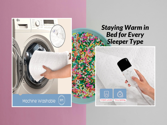 Staying Warm in Bed for Every Sleeper Type