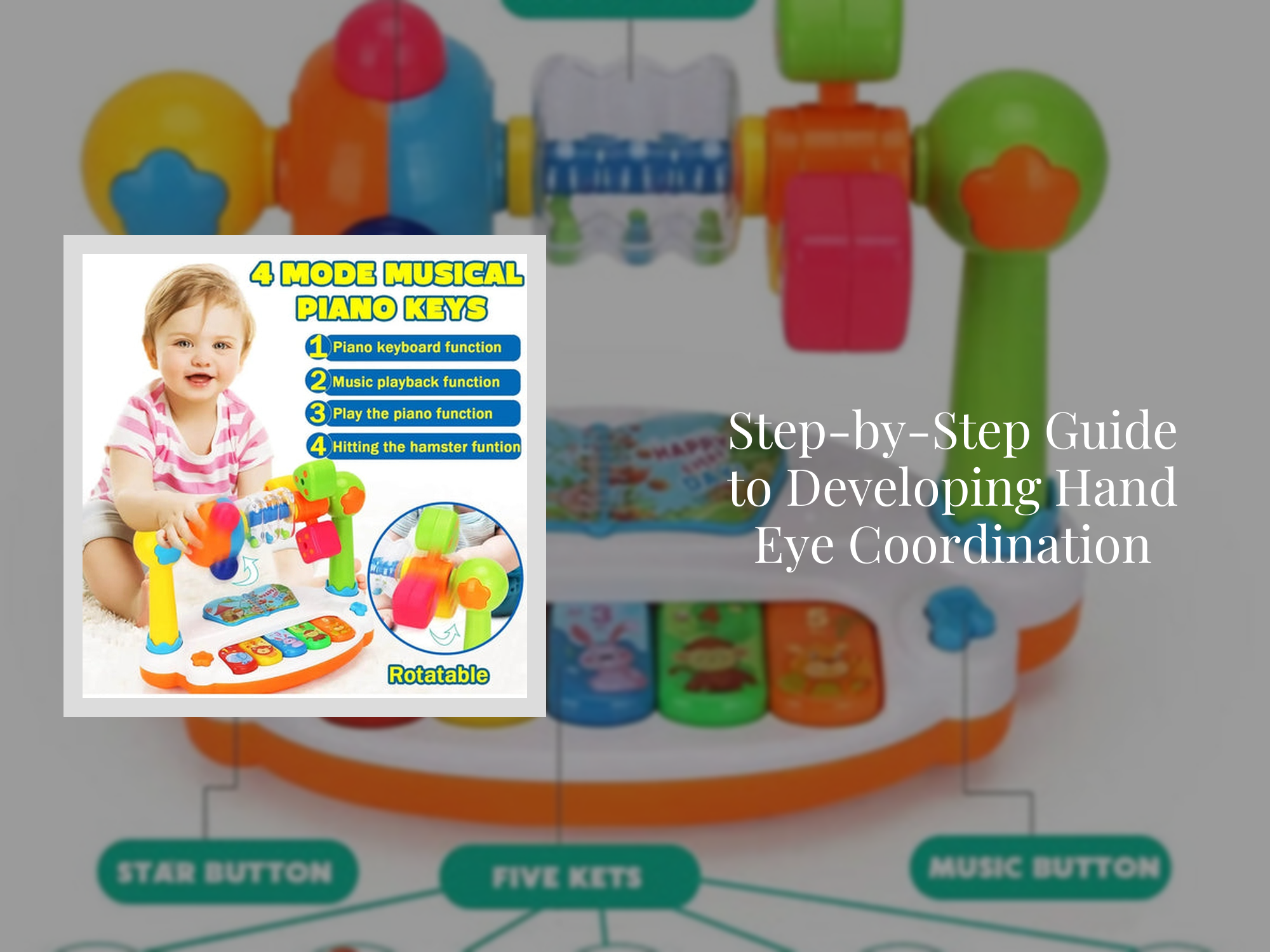 Step-by-Step Guide to Developing Hand Eye Coordination – KentDO™ Mom & Baby