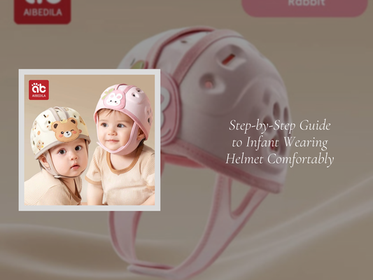 Step-by-Step Guide to Infant Wearing Helmet Comfortably
