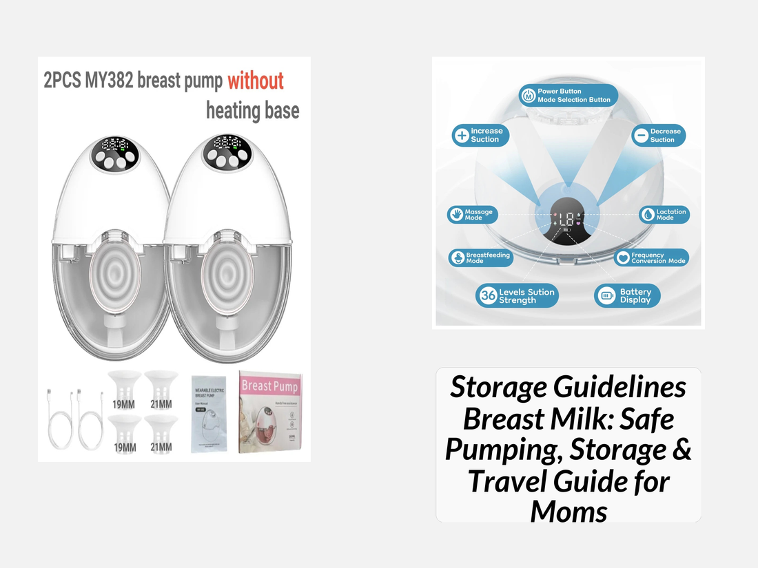 Storage Guidelines Breast Milk: Safe Pumping, Storage & Travel Guide for Moms