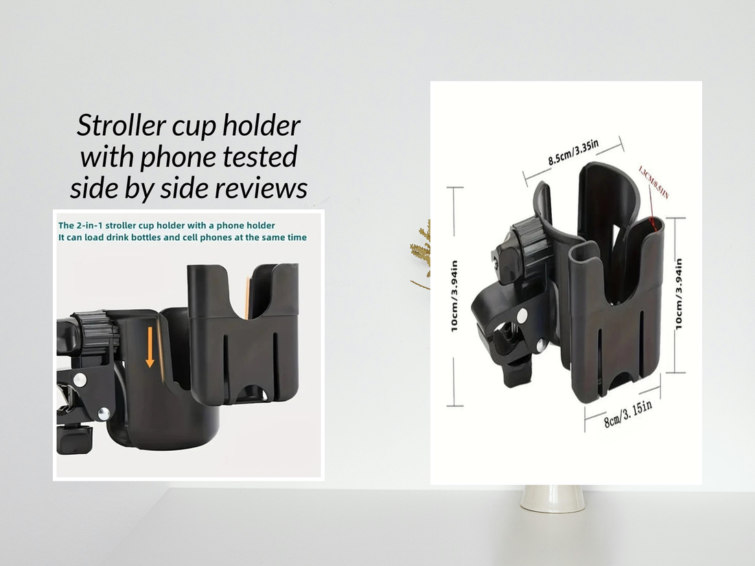 Stroller cup holder with phone tested side by side reviews