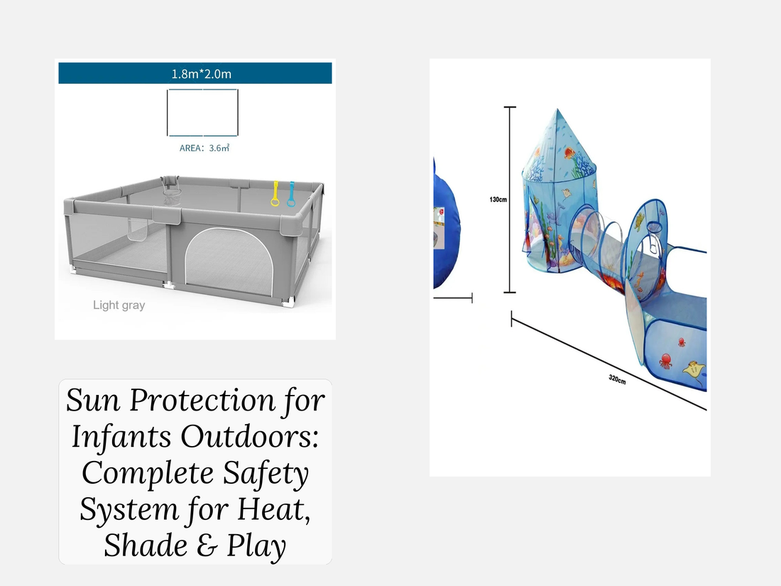 Sun Protection for Infants Outdoors: Complete Safety System for Heat, Shade & Play