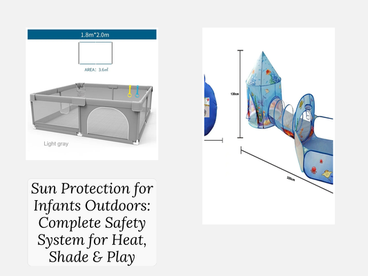 Sun Protection for Infants Outdoors: Complete Safety System for Heat, Shade & Play