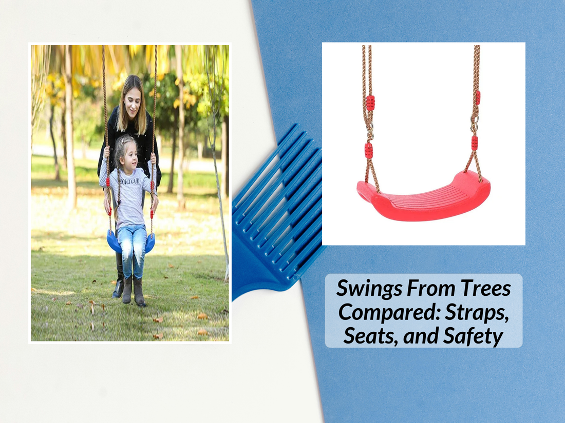 Swings From Trees Compared: Straps, Seats, and Safety
