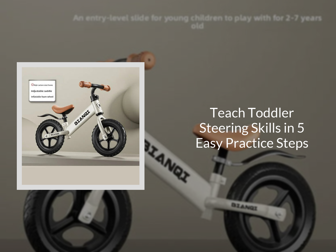 Teach Toddler Steering Skills in 5 Easy Practice Steps