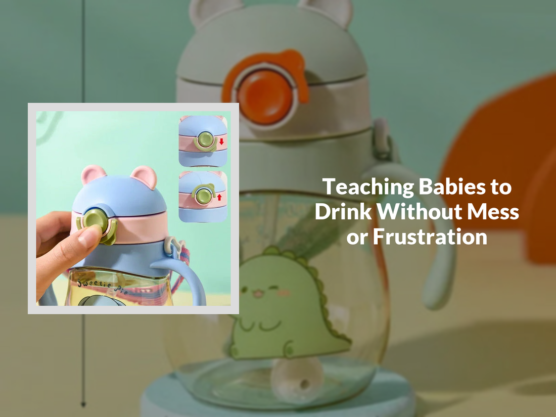 Teaching Babies to Drink Without Mess or Frustration