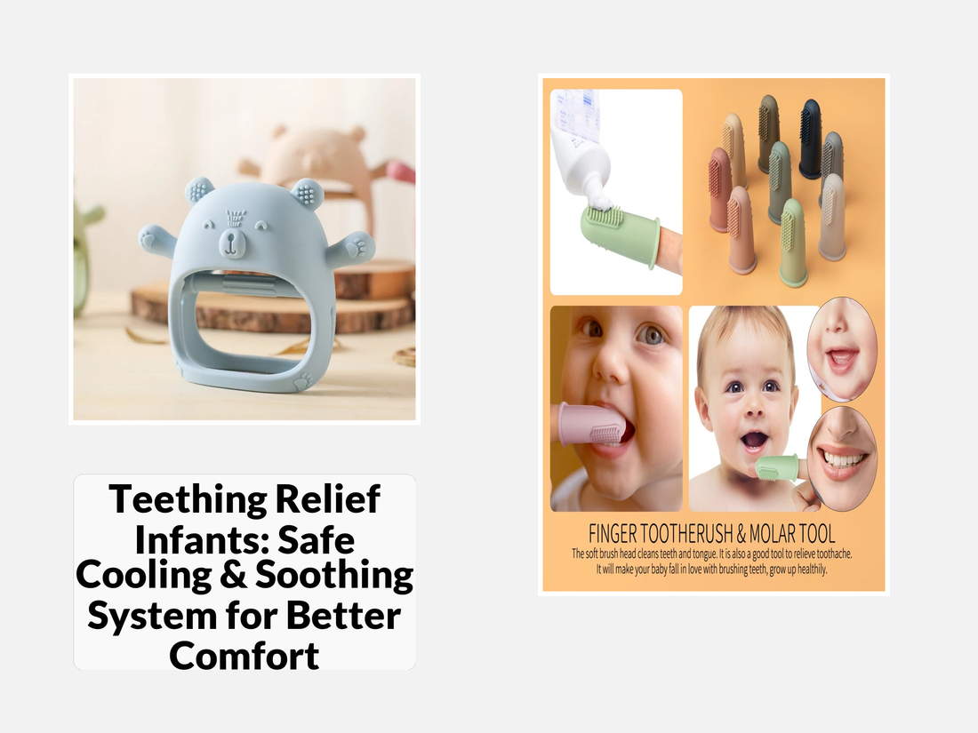 Teething Relief Infants: Safe Cooling & Soothing System for Better Comfort