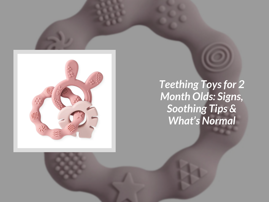 Teething Toys for 2 Month Olds: Signs, Soothing Tips & What’s Normal