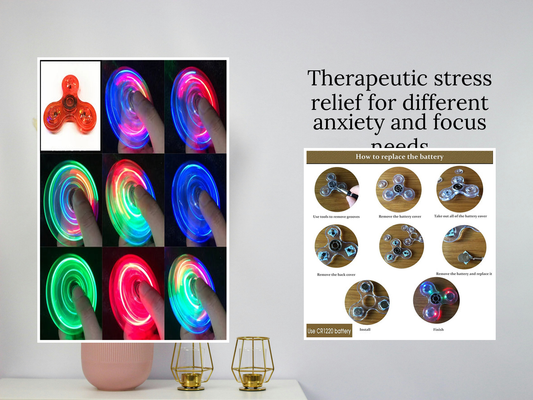 Therapeutic stress relief for different anxiety and focus needs