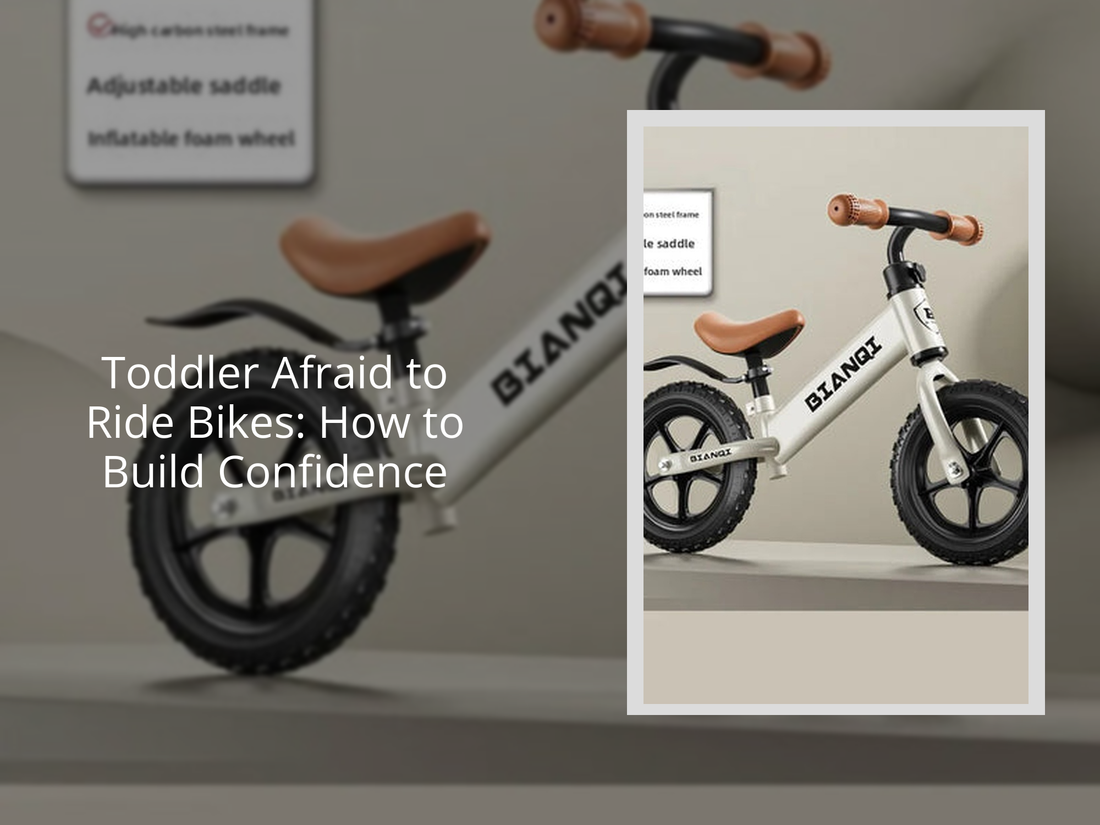 Toddler Afraid to Ride Bikes: How to Build Confidence