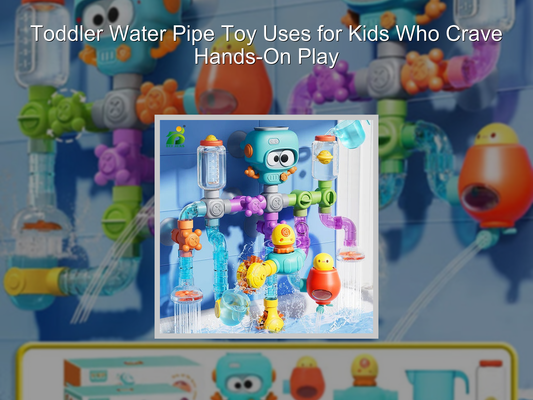 Toddler Water Pipe Toy Uses for Kids Who Crave Hands-On Play