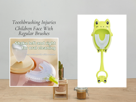Toothbrushing Injuries Children Face With Regular Brushes