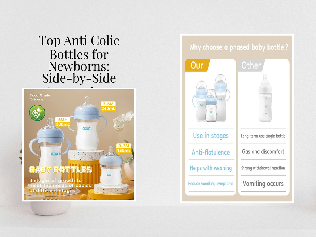 Top Anti Colic Bottles for Newborns: Side-by-Side Comparison