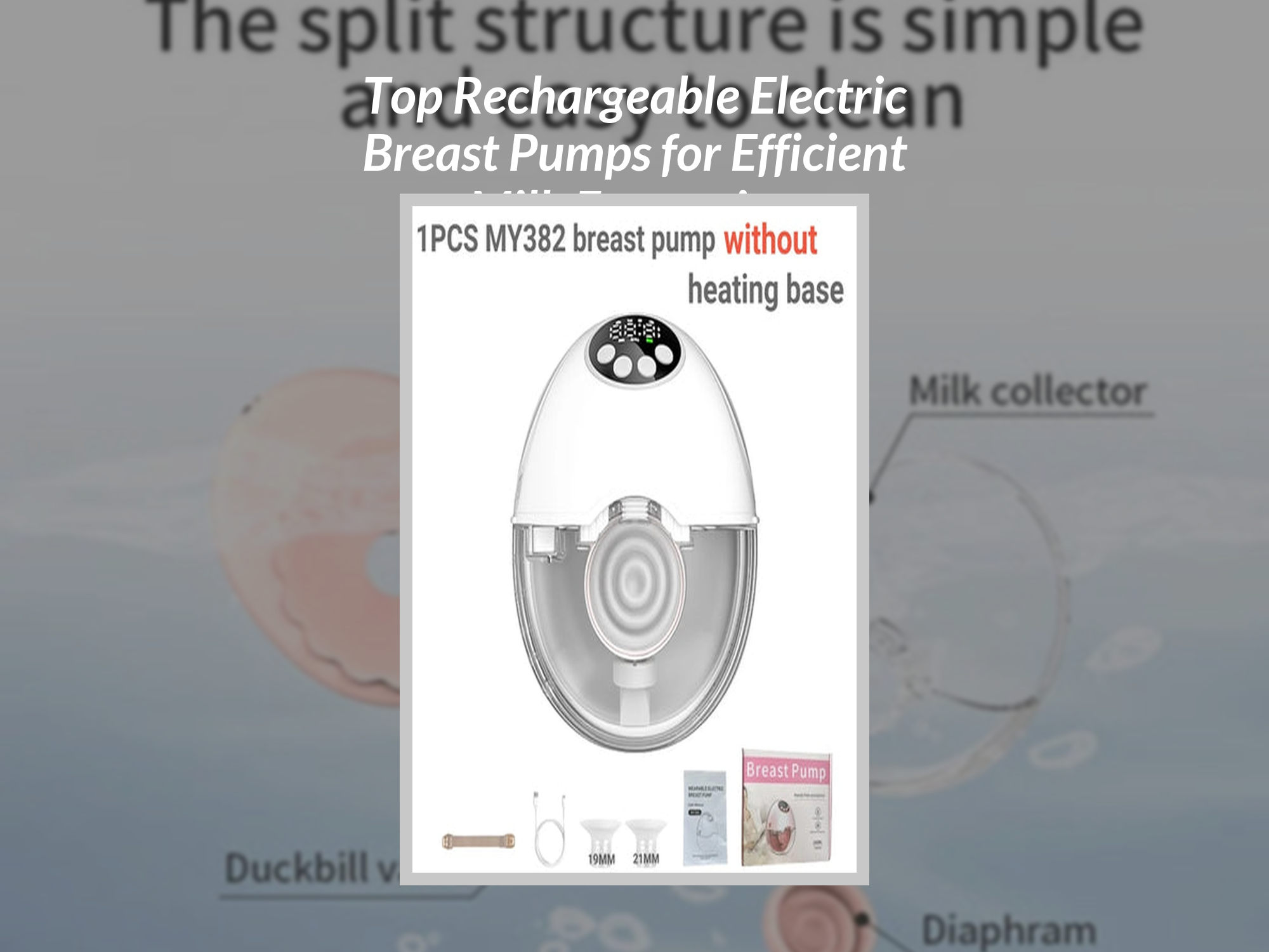 Top Rechargeable Electric Breast Pumps For Efficient Milk Expression top-rechargeable-electric-breast-pumps-for-efficient-milk-expression