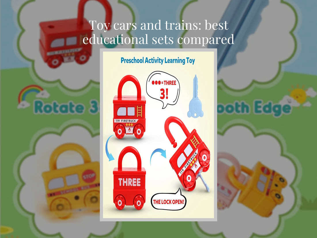 Toy cars and trains: best educational sets compared