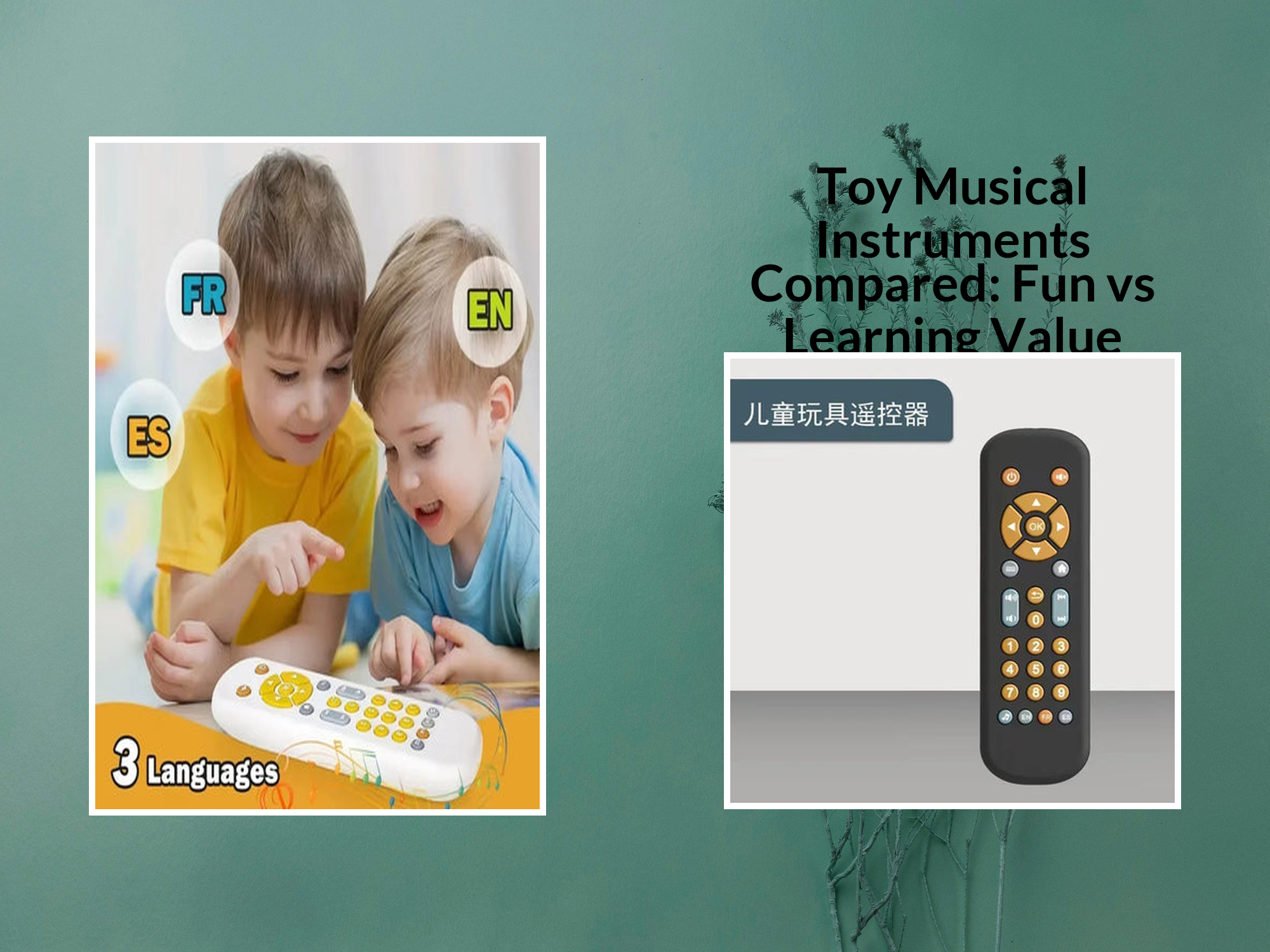 Toy Musical Instruments Compared: Fun vs Learning Value – KentDO™ Mom ...