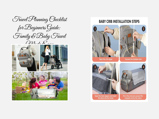Travel Planning Checklist for Beginners Guide: Family & Baby Travel Made Easy