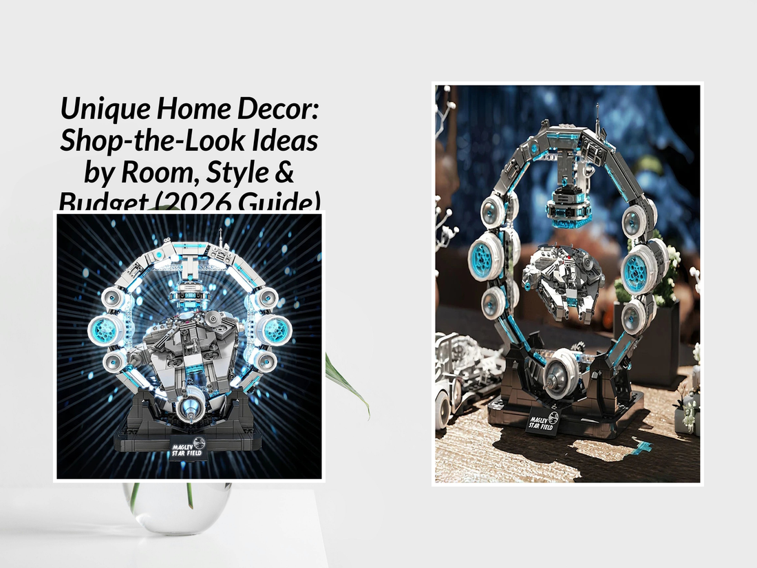 Unique Home Decor: Shop-the-Look Ideas by Room, Style & Budget (2026 Guide)