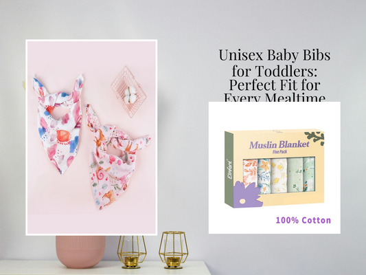 Unisex Baby Bibs for Toddlers: Perfect Fit for Every Mealtime