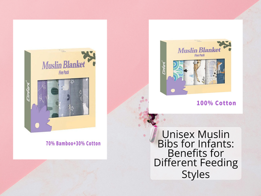 Unisex Muslin Bibs for Infants: Benefits for Different Feeding Styles