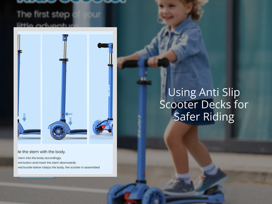 Using Anti Slip Scooter Decks for Safer Riding